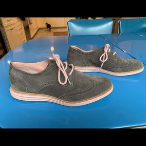 Cole Haan Gray Oxfords